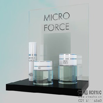 MICRO FORCE展示架 化妆品展示架 亚克力展示架